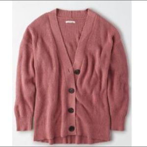 AE oversized button front cardigan